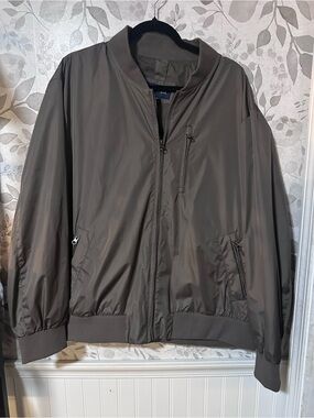 Daniel Cremieux Men's Bomber Jacket in Olive